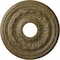 Ekena Millwork Galway Medallion (Canopies up to 3 1/4"), 15 3/4"OD x 3 1/4"ID x 1"P, Mississippi Mud Crackle CM15GAMMC - alternate 1